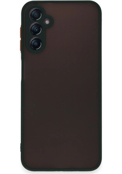 Ilkeshop Newface Samsung Galaxy Uyumlu A14 4g Kılıf Montreal Silikon Kapak - Yeşil