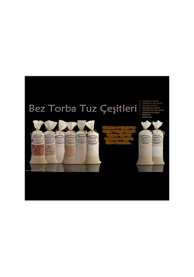 Himalaya Tuzu 1 Kg. Bez Torbada Iri Taneli Pembe Renk Himalaya Orijinal Tuz 22649451