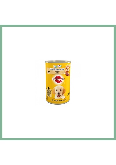 Pedigree Junior Tavuklu Soslu Yavru Köpek Konservesi 400 Gr Bsk2026