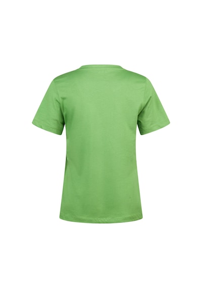 2as Alone Baskılı V Yaka Kadın T-shirt 403 Yeşil