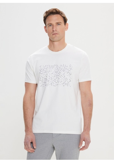 AC&Co / Altınyıldız Classics Altınyıldız Classics Ekru Erkek T-shirt 4a4824200054 001 AC&Co / Altınyıldız Classics Altınyıldız Classics Ekru Erkek T-shirt 4a4824200054 001