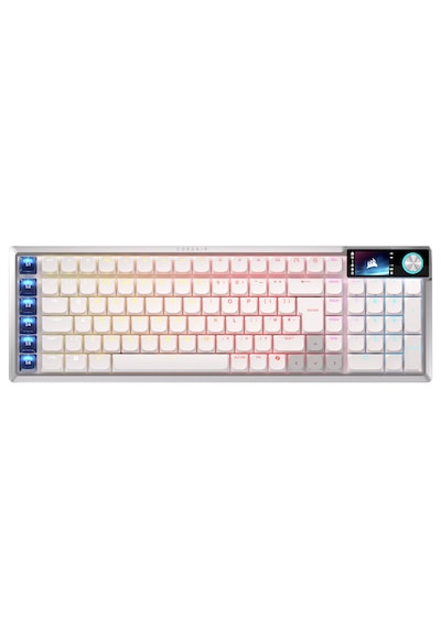 Corsair Vanguard Aır 99 Wıreless Beyaz Opx Low Profile Switch 8k Hz Rgb Kablosuz İngilizce Mekanik Gaming Klavye Ch-91h901b-uk