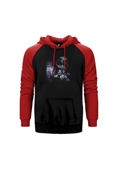 Moonspell Wolfheart Kırmızı Renk Reglan Kol Sweatshirt / Hoodie