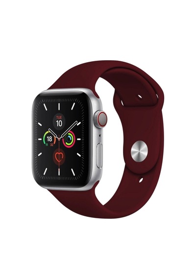 Apple Watch Uyumlu Kayış Seri 7 - 6 - Se - 5 - 4 - 3 - 2 - 1 - 42mm 44mm - Lacivert