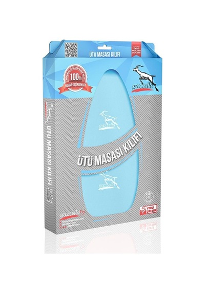 Gazella Siltex Ev Tipi Ütü Masası Bezi Mavi Renkli