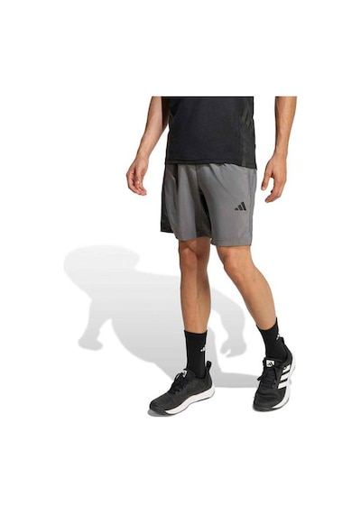 Adidas Workout Essentials Base Woven Erkek Gri Şort Gri