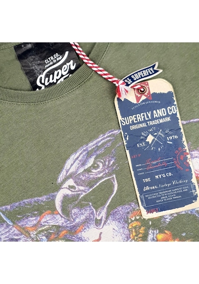 Superfly Erkek Tshirt Spf101202058110 Haki