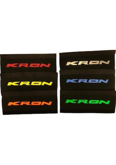 Kron Bisiklet Reflektörlü Kadro Koruyucu Ve Zincir Koruyucu Turuncu
