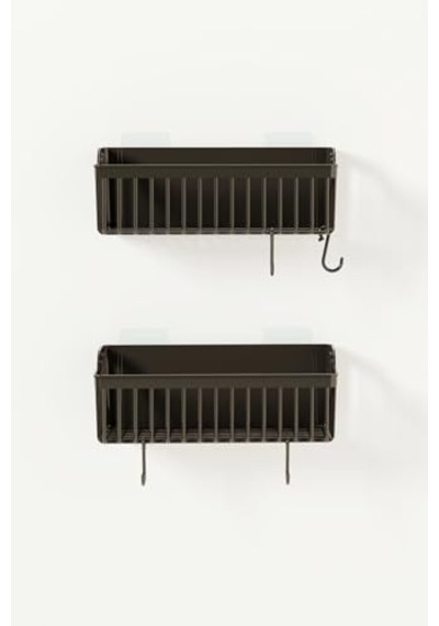 Içi Asılabilir Metal Organizer Deterjan Organizeri Dolap Kapağına Asılabilir Raf Mutfak Ve Banyo Temizlik Malzemesi Diğer