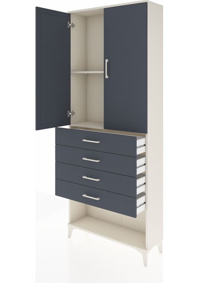 Arges Dolap 88x30x221 Aytaşı-antrasit Aytası