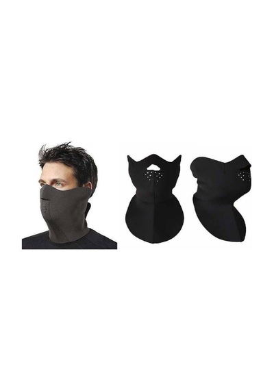 Zannheadgear Motosiklet Neopren Yüz-Boyun Maksesi Uzun Model