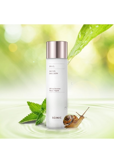Snail Matrix Emulsion Salyangoz Özlü Kolajen İçerikli Nemlendirici Emülsiyon