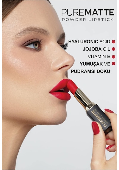 Pure Matte Powder Lipstick 104 Pudramsı Mat Ruj 3,5 G 104