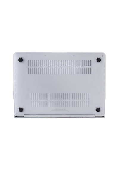 Macbook Air 13.6 İnç Geometrik Desenli Kılıf A2681 A3113 A3240 A3449 M2 M3 M4 M5 Uyumlu İnce Sert Kapak Hard Case Siyah Belirtilmemiş