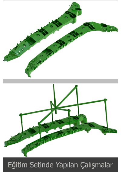 Solidworks Kalıp İleri. 3 Plakalı, Boynuz Maça, Jiggle Maça Uygulama Video Ders Eğitim Seti