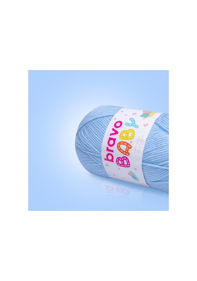 Baby Tüylenmez Anti Pilling Bebek Yünü 100 Gr 250 Metre Renk Kodu: 715 Cam Göbeği