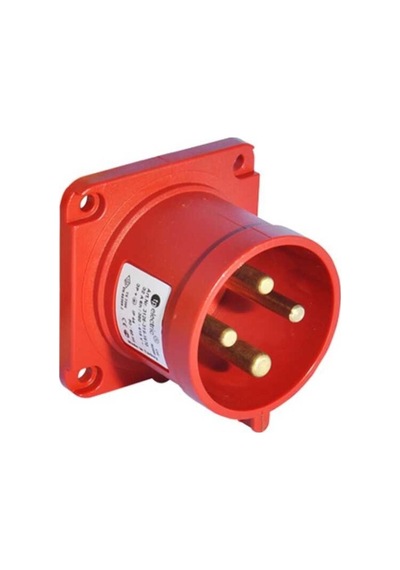 Tp Elektrik 3126 319 1670 4 x 32a Ip44 Makine Fişi Düz 70 x 70