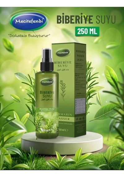Mecitefendi Doğal Mecitefendi Doğal Biberiye Suyu 250 Ml Sprey Şişe