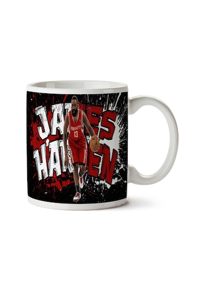 En Çok Satılan James Harden İki Tarafı Baskılı Kupa Bardak Çok Renkli