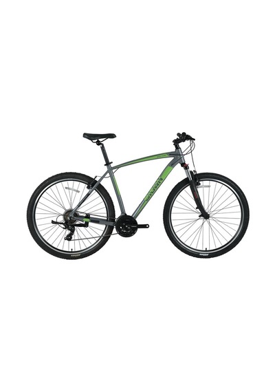 BİSAN MTX 7100 ERKEK DAĞ BİSİKLETİ 39.5CM V 26 JANT 21 VİTES GRİ YEŞİL