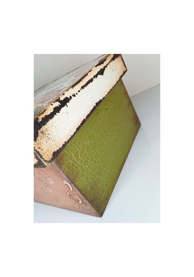 Bebek Odası Çocuk Odası Düzenleyici Ahşap Kutu Pembe - 635469667