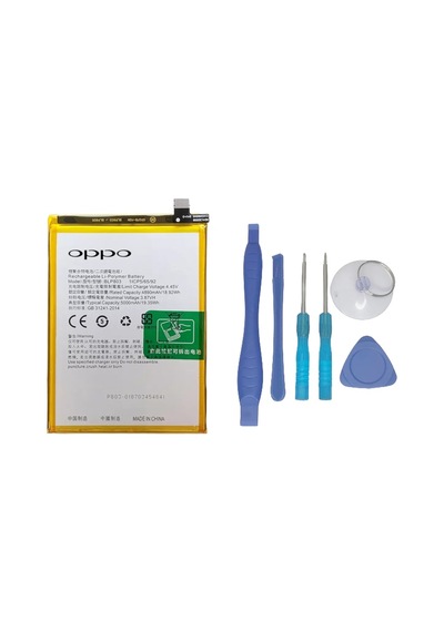 Oppo Realme Q2i - Blp803 - Batarya Pil  Batarya + Tamir Seti
