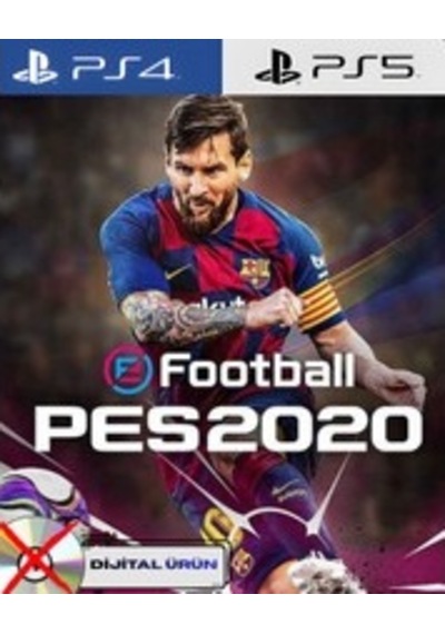 Efootball Pes 2020 Playstation 4-5 Uyumlu Dijital