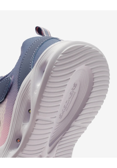 Skechers Skechers Sola Glow - Ombre Deluxe Küçük Kız Çocuk Gri Işıklı Spor Ayakkabı 303714n Gylp Gri