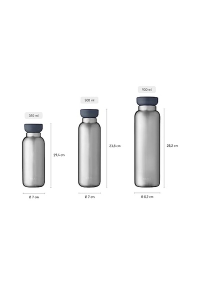 Bottle Termos Ellipse Yalıtımlı Şişe 500ml- Titanyum Genel