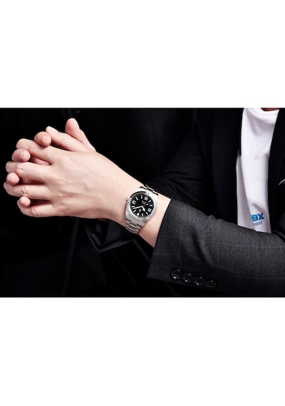 Pd-1692 Air King Erkek 39mm 200m Su Geçirmez Nh35 Otomatik Mekanik Saat Safir Kristal Işıklı İş Saat Gümüş