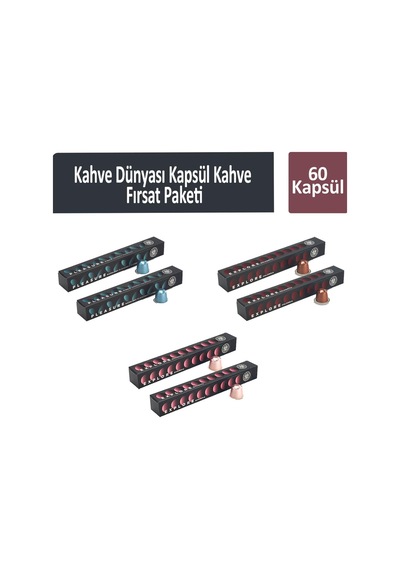 Kahve Dünyası Kapsül Kahve 6 x 10 Kapsül