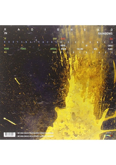 Radiohead In Rainbows Lp Plak