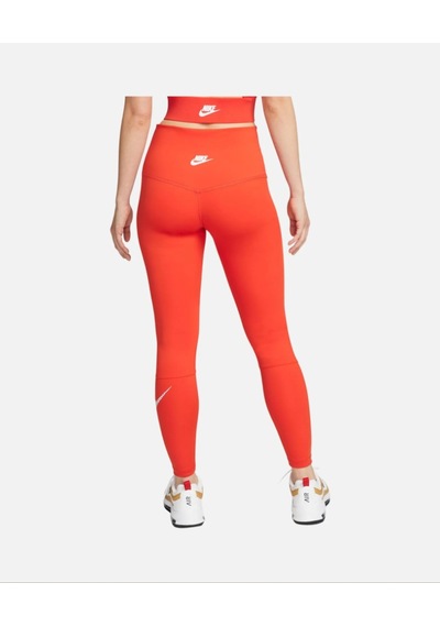 Nike Dri-fit One Colorblock High-waisted Dance Training Kadın Tayt Dz4611-633 Kırmızı - Turuncu Nike Dri-fit One Colorblock High-waisted Dance Training Kadın Tayt Dz4611-633 Kırmızı - Turuncu