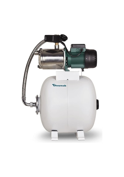 Baymak Euroinox 50/50 M Sessiz Hidrofor - 50 Litre - 8 Kat / 8 Daire
