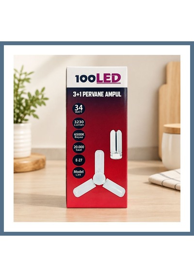 Buradabulabilirsin Led Pervane Ampul Büyük Boy 3+1 Bbz