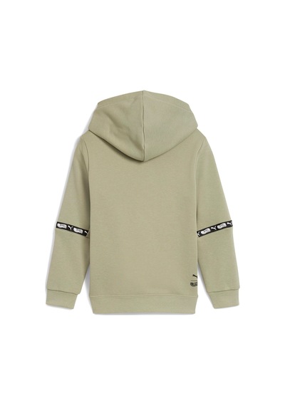 Puma Hot Wheels Çocuk Haki Kapüşonlu Sweatshirt Haki
