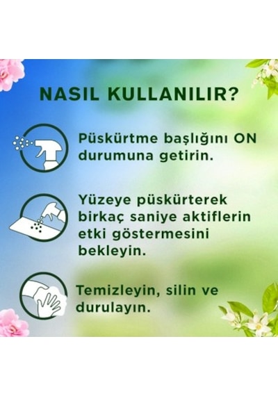 Yağ Çözücü Mutfak Temizleyici 750 Ml Limon Ferahlığı 508 Yeşil