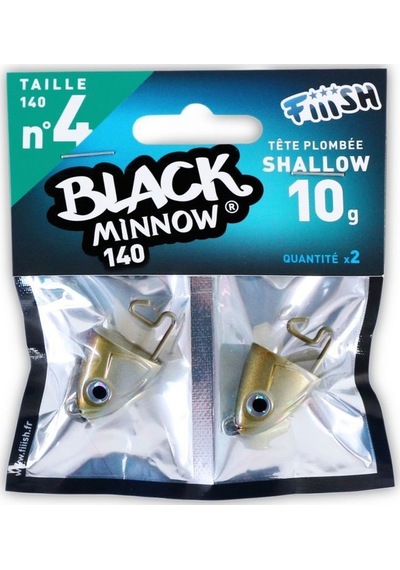 Fiiish Bm140/4 Bm342 Shallow 10gr. Kaki Jighead