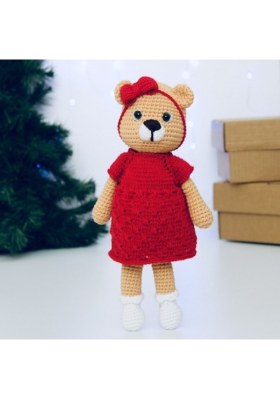 Yılbaşı Bebeği Organik Bebek Amigurumi