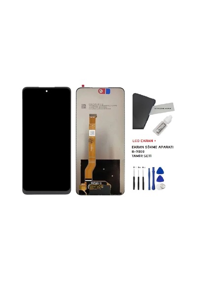 Tkgz - Oppo Realme C65 Lcd Ekran Dokunmatik -a- Kalite +b-7000 + Tamir Seti