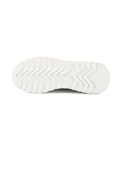 Gönderi(R) Gönderi R Beyaz Antik Bağcıklı Dolgu Taban Hakiki Deri Sneaker Beyaz