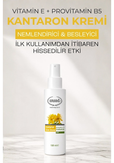 Ersağ Kantaron Özlü Cilt Bakım Kremi 100 ML