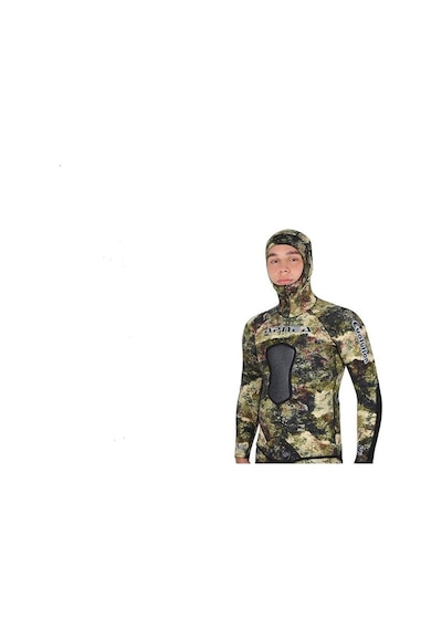 7 Mm Evolution Camou Dalış Elbisesi Tek Üst Kahverengi