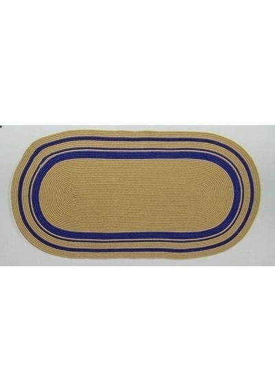 Jüt Halı El Yapımı Oval Model:436