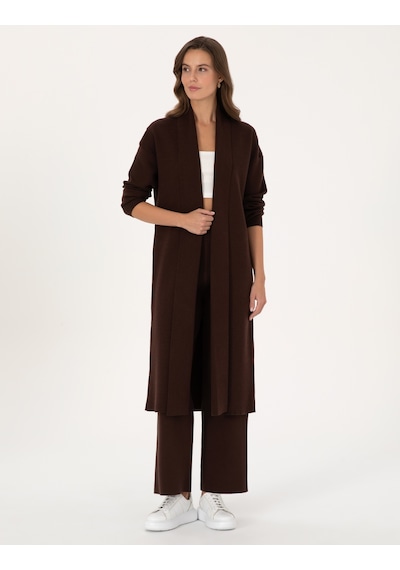 Pierre Cardin Kadın Kahverengi Pantolon Triko 50311588-vr029 Kahverengi