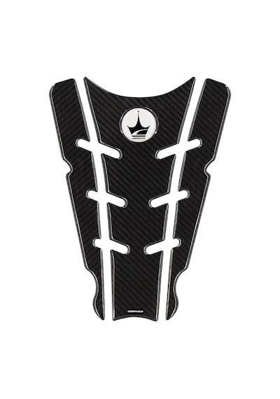 Yamaha R25 2014-2018 İle Uyumlu Kaydırmaz 6d Karbon 9 Parça Tank Pad Seti Gc33 KARBON