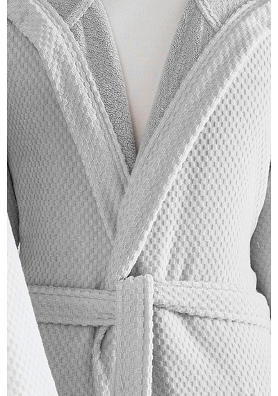 Bright Kadife Aile Seti Gri-krem