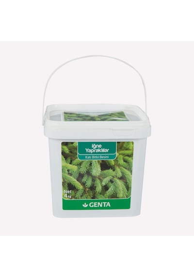 Genta Iğne Yapraklı Katı Bitki Besini 4 KG