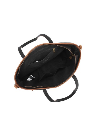 Kanvas Kumaş Kadın Omuz Çantası Smart Bags 1330 Koyu Gri