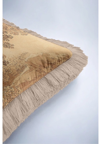 Vintage Manzara Orman Tasarım Saçaklı Yastık Kılıfı - Toile Doğa Vizon Püsküllü Kırlent Kılıfı Kadim Atlas Lime Vintage Manzara Orman Tasarım Saçaklı Yastık Kılıfı - Toile Doğa Vizon Püsküllü Kırlent Kılıfı Kadim Atlas Lime